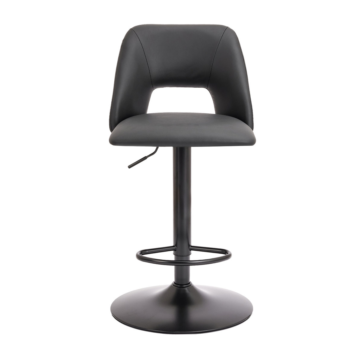 BAR STOOL ADLER BLACK - SET OF 2