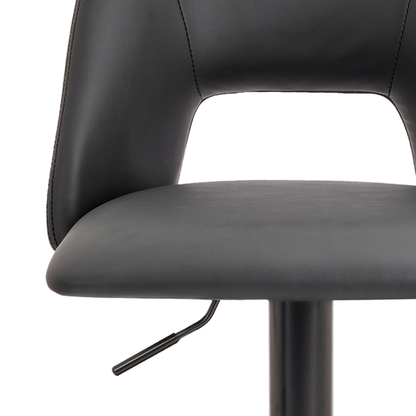 BAR STOOL ADLER BLACK - SET OF 2