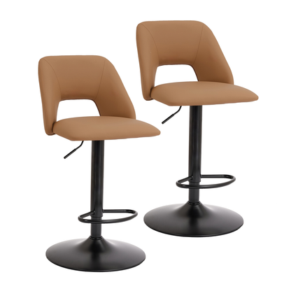BAR STOOL ADLER TAN - SET OF 2