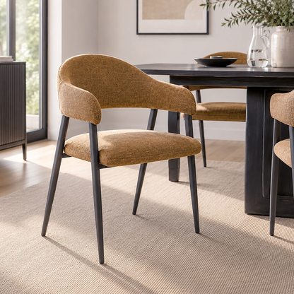DINING CHAIR ALFIE CARMEL - SET OF 4