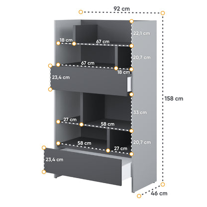 BED CONCEPT – BOOKCASE BC-27
