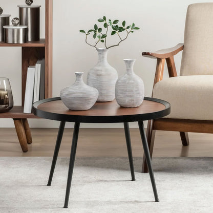 COLOMBO TALL BULB 8H" VASE