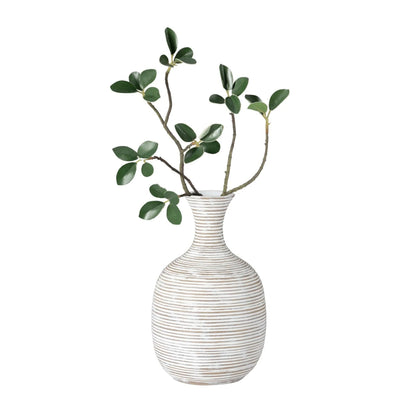 COLOMBO TALL BULB 8H" VASE