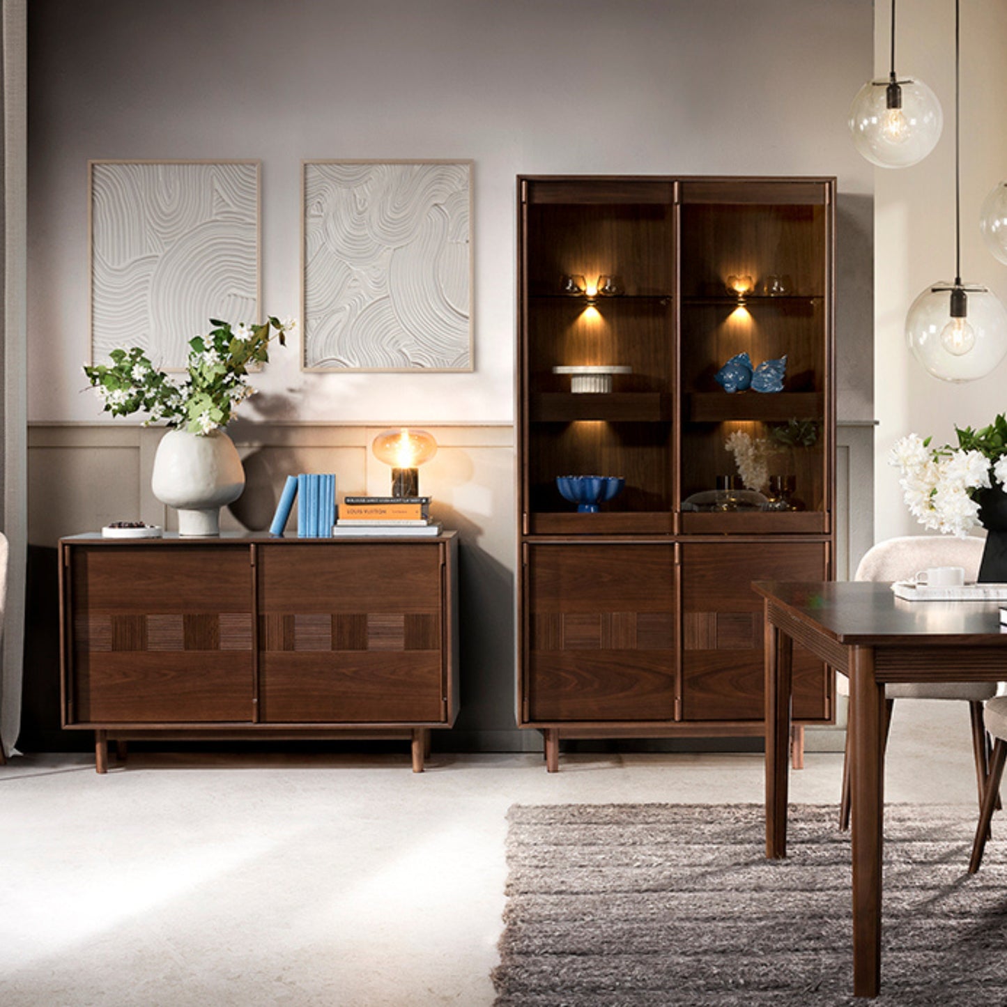 DOUBLE DISPLAY CABINET CANTIERO
