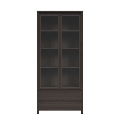 DOUBLE DISPLAY CABINET KASPIAN
