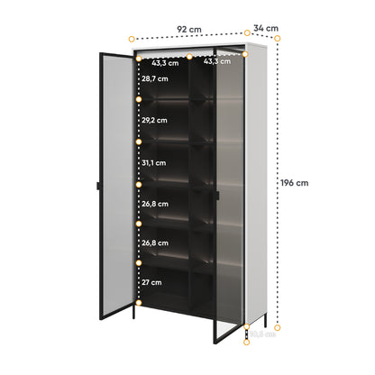 DOUBLE DISPLAY CABINET TREND