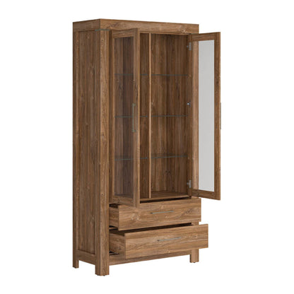 DOUBLE DISPLAY CABINET GENT