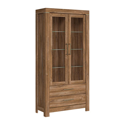 DOUBLE DISPLAY CABINET GENT