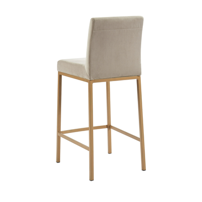 BAR STOOL DIEGO BEIGE - SET OF 2