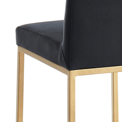 BAR STOOL DIEGO BLACK - SET OF 2