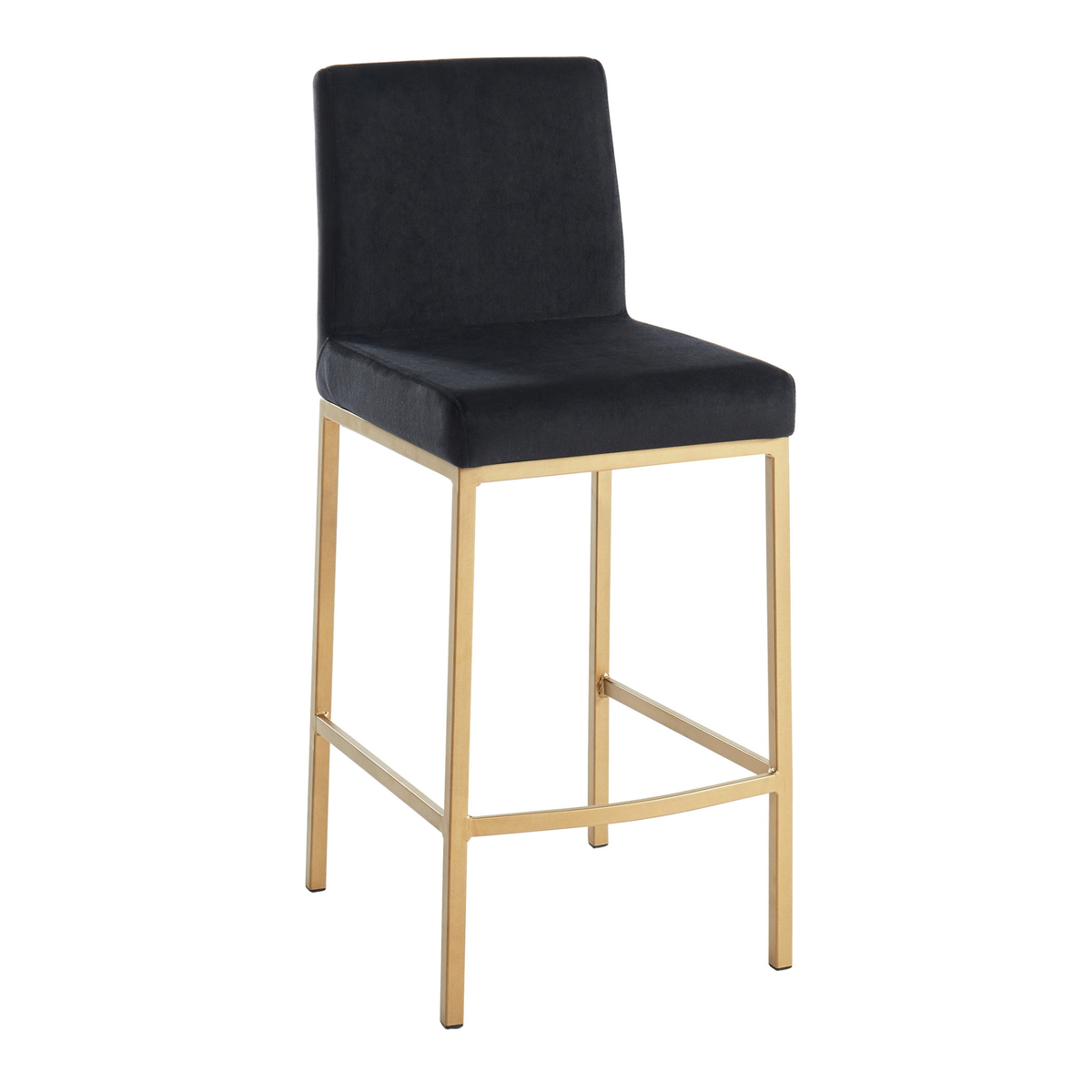 BAR STOOL DIEGO BLACK - SET OF 2