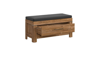 SHOE CABINET WITH BENCH GENT
