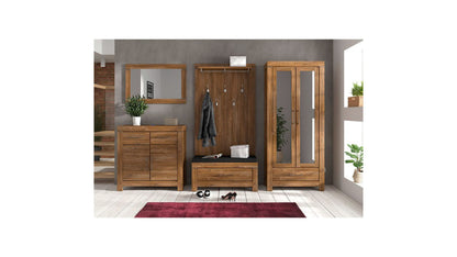 SHOE CABINET WITH BENCH GENT