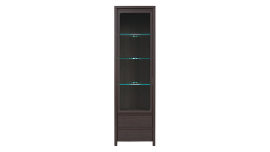 SINGLE DISPLAY CABINET KASPIAN