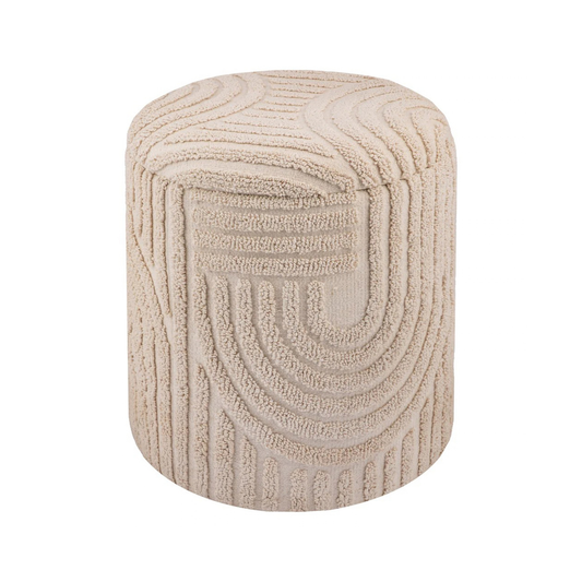 STORAGE OTTOMAN LULLU BEIGE