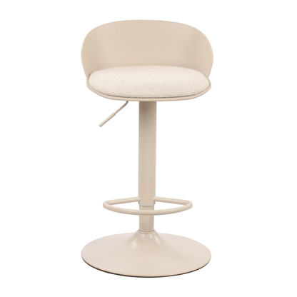 BAR STOOL MABEL BEIGE - SET OF 2