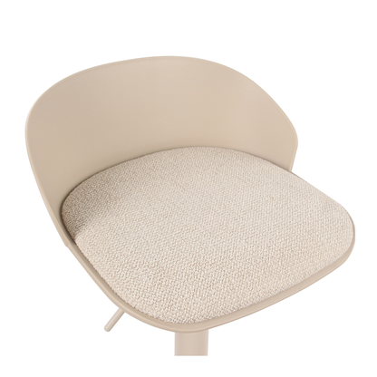 BAR STOOL MABEL BEIGE - SET OF 2