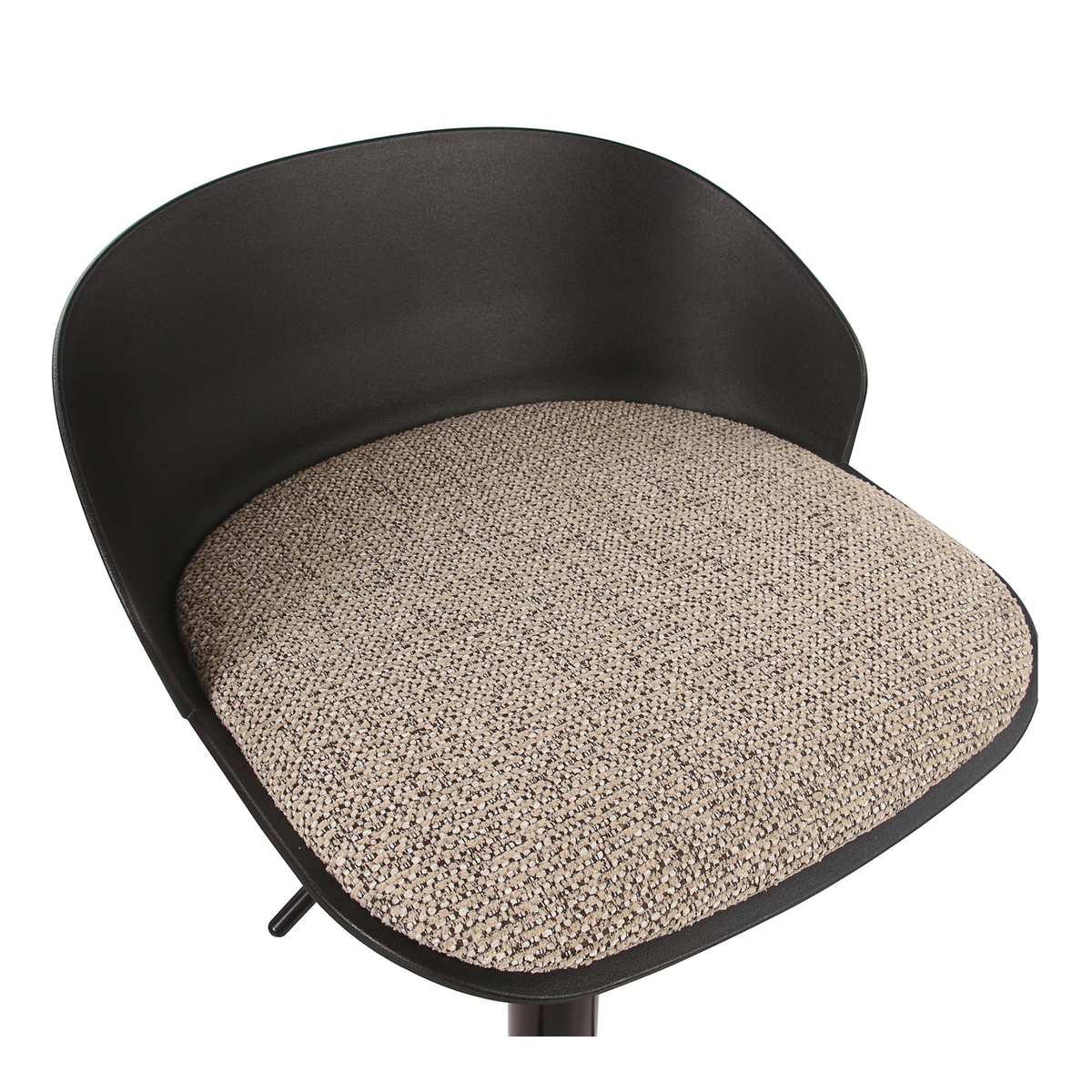 BAR STOOL MABEL BLACK - SET OF 2