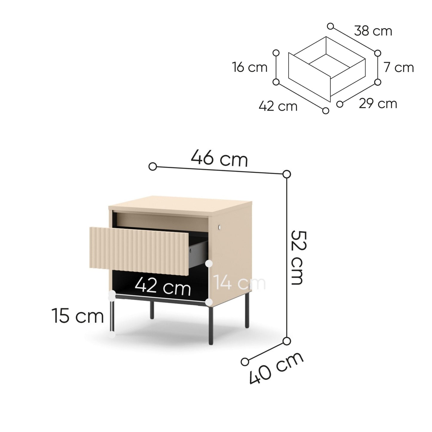 TREND NIGHSTAND TS-10