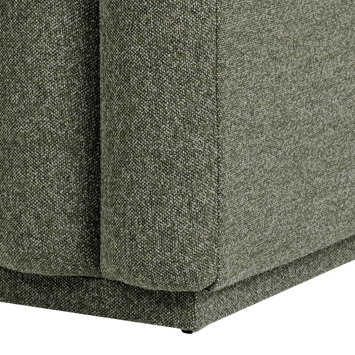 POLLO GREEN SQUARE OTTOMAN