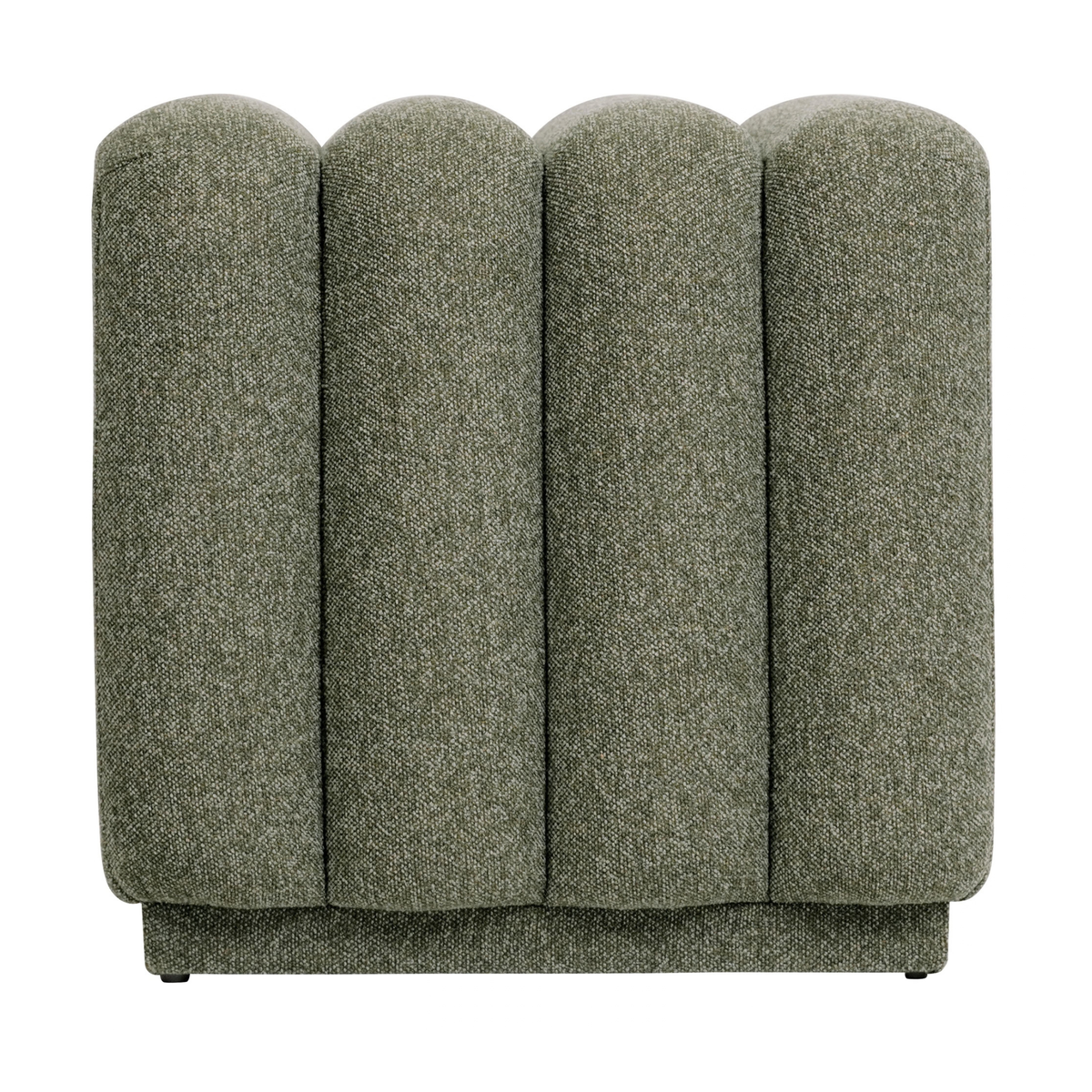 POLLO GREEN SQUARE OTTOMAN
