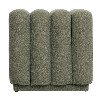 POLLO GREEN SQUARE OTTOMAN