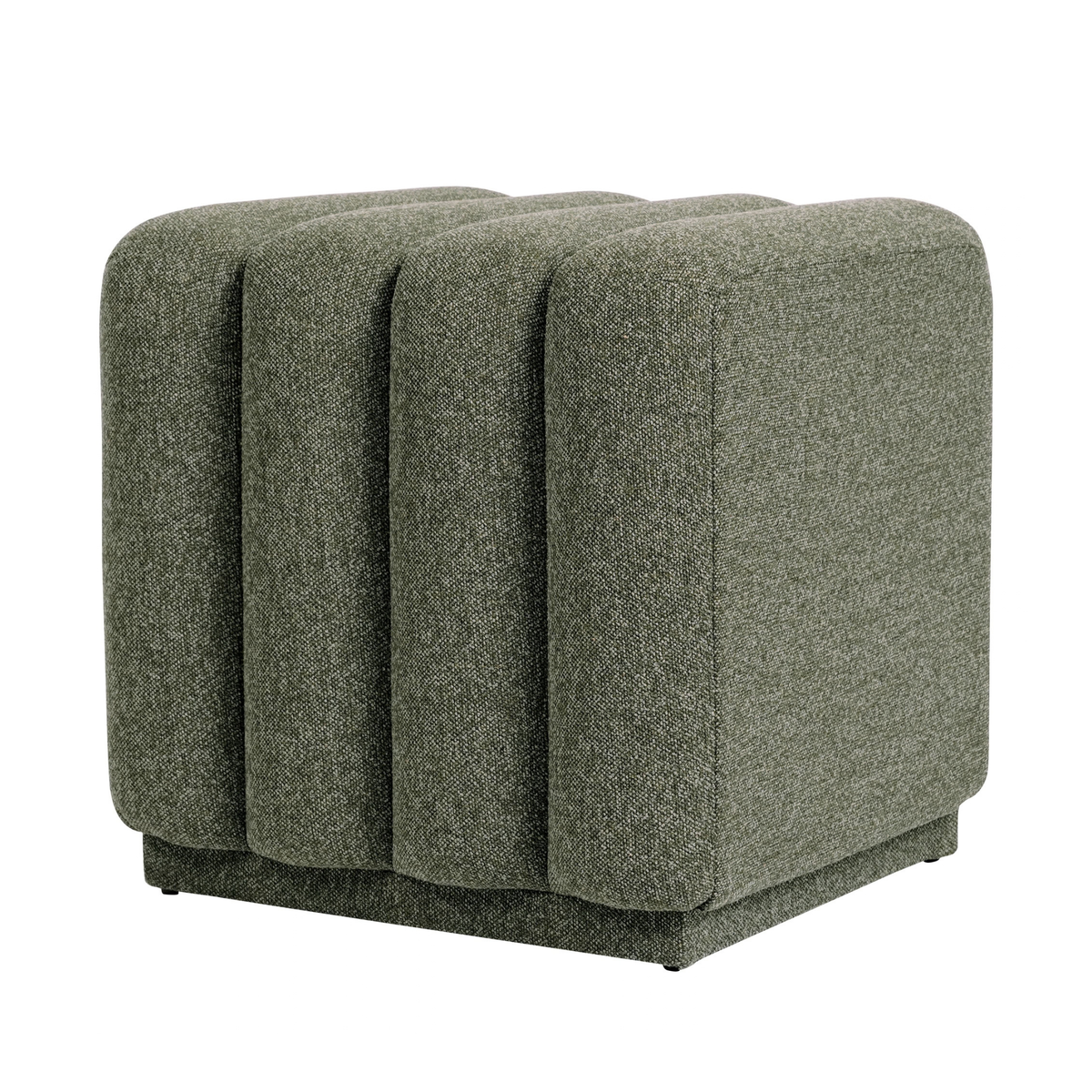 POLLO GREEN SQUARE OTTOMAN