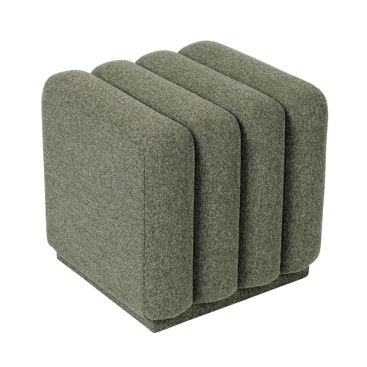 POLLO GREEN SQUARE OTTOMAN