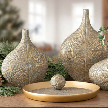 RADIANT BARK DECOR BALL