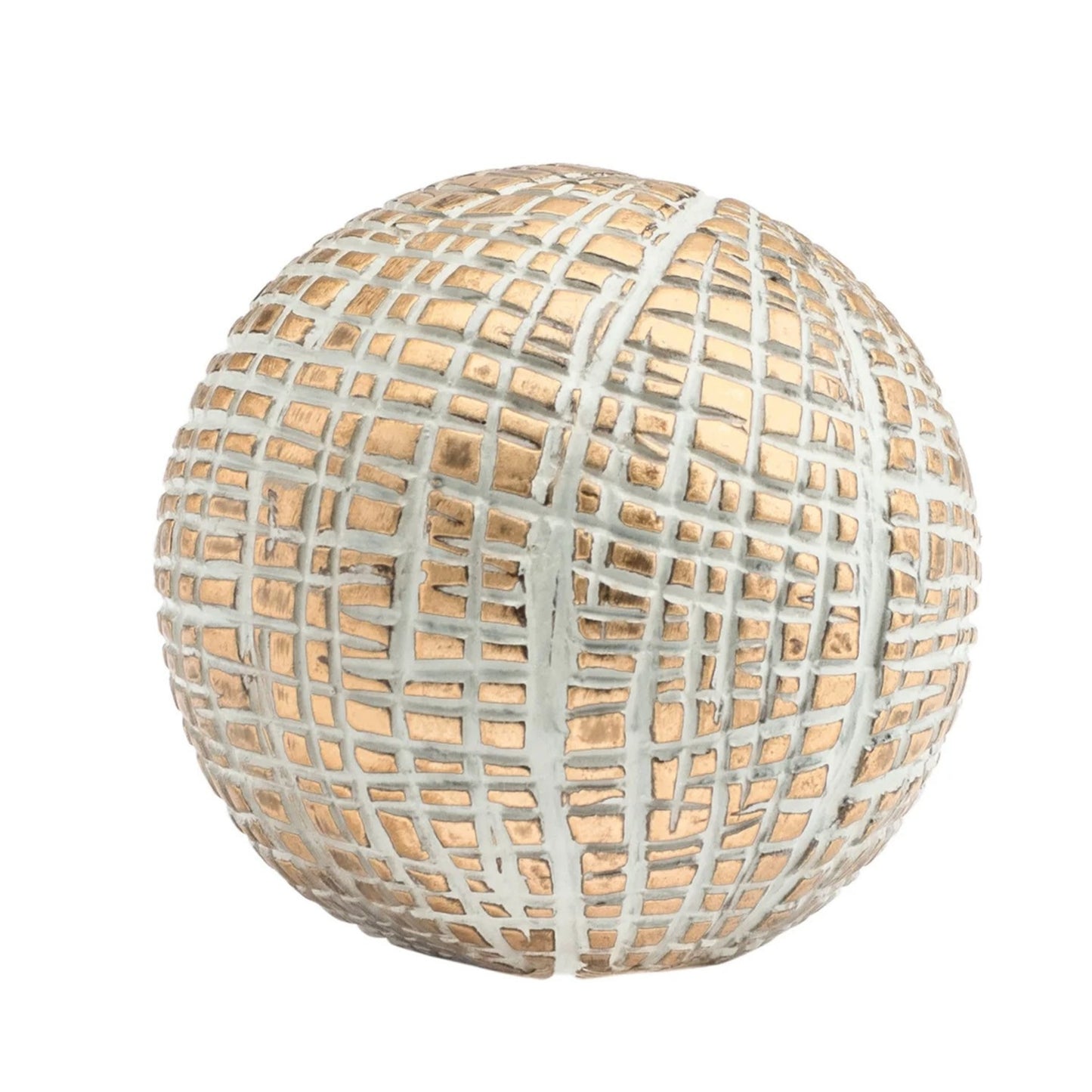 RADIANT BARK DECOR BALL