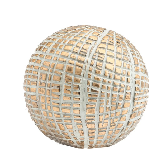 RADIANT BARK DECOR BALL