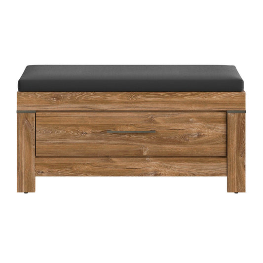 SHOE CABINET WITH BENCH GENT