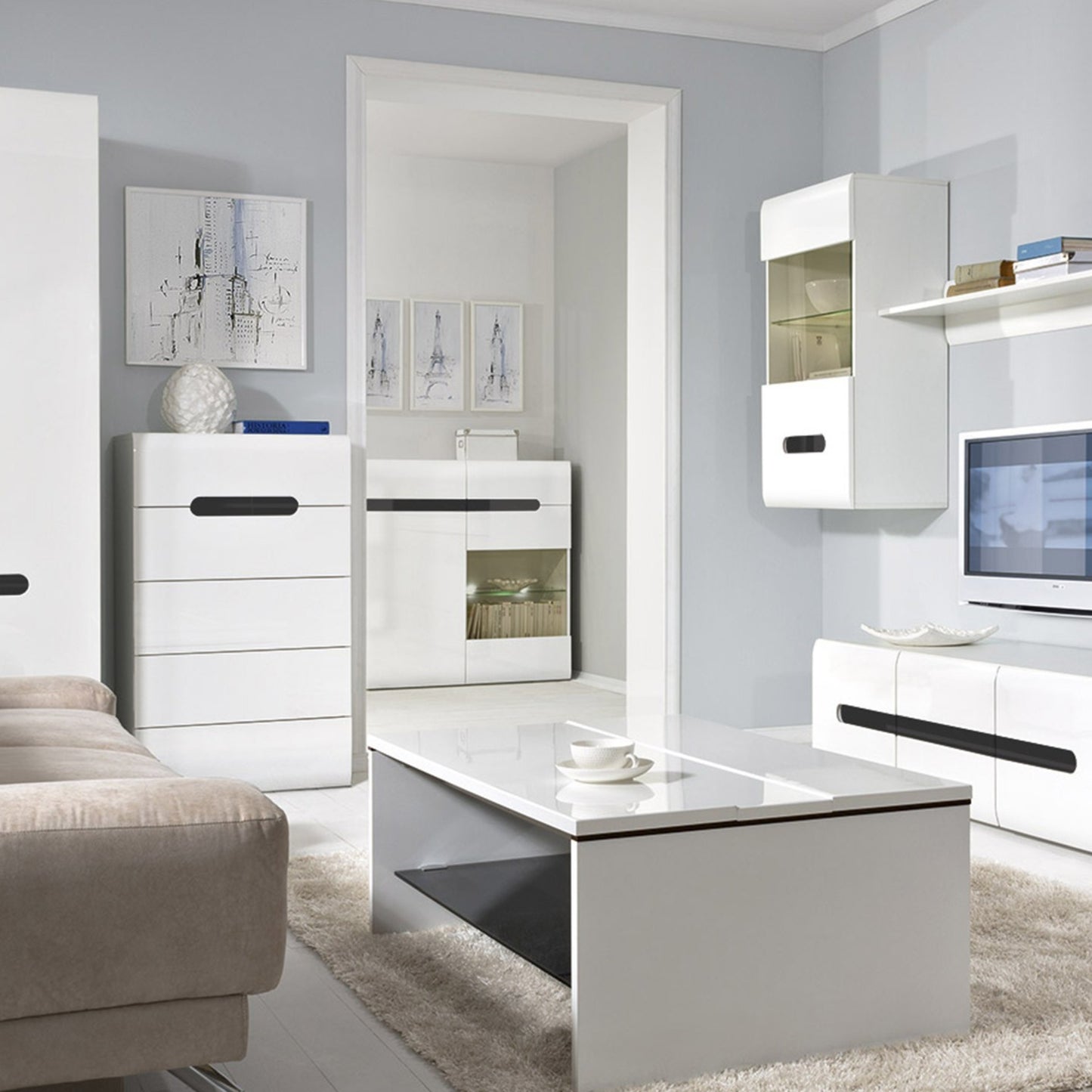 SIDEBOARD AZTECA TRIO