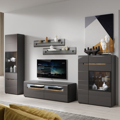 SINGLE DISPLAY CABINET HEKTOR (LEFT SIDE)