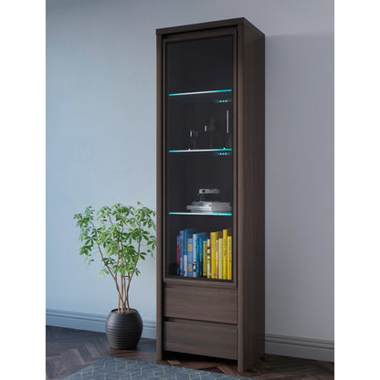 SINGLE DISPLAY CABINET KASPIAN