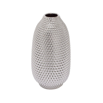 LARGE STUDDED VASE