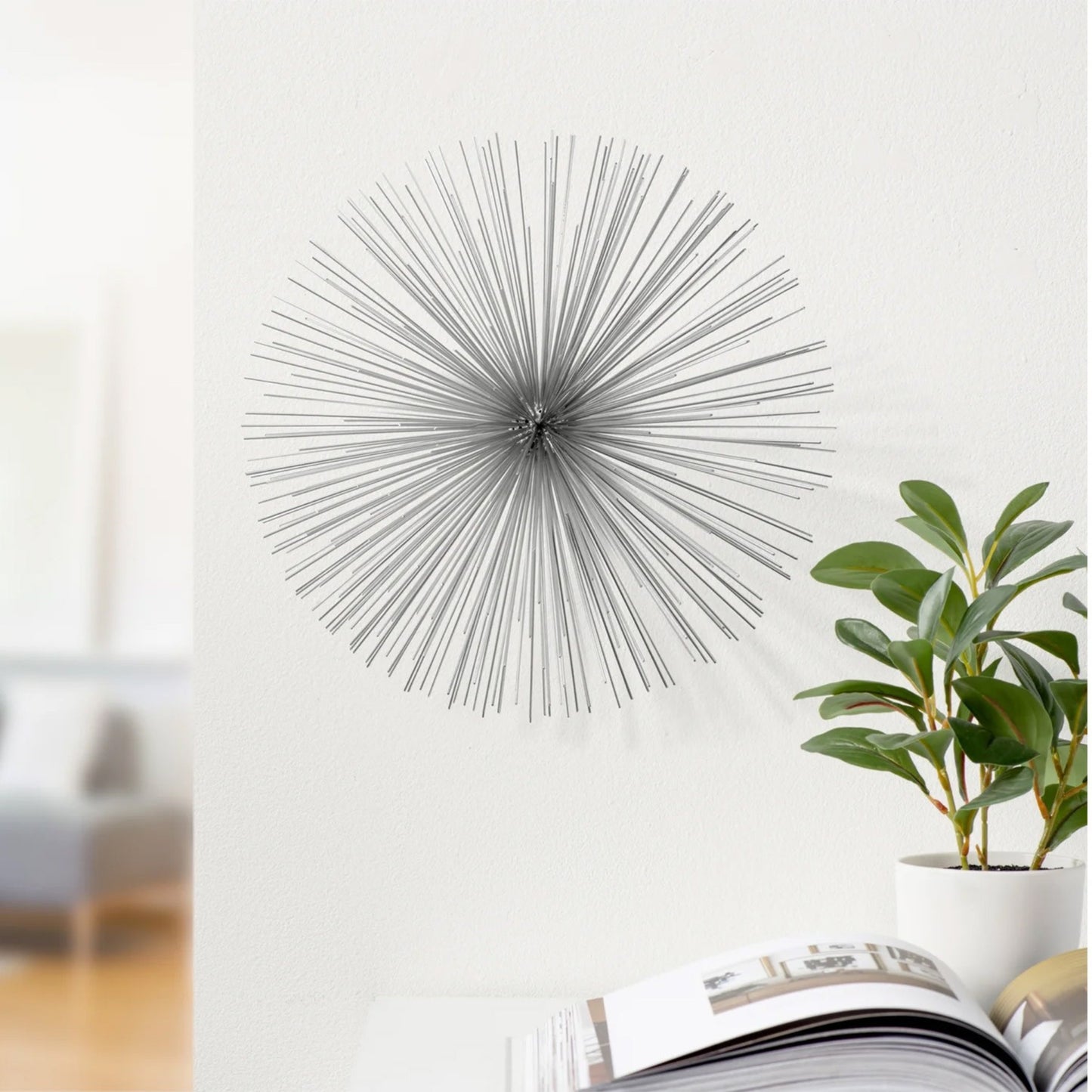SPIKE WALL POD - SILVER