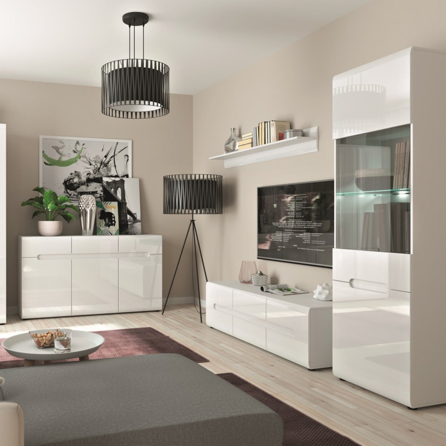 TV STAND AZTECA TRIO