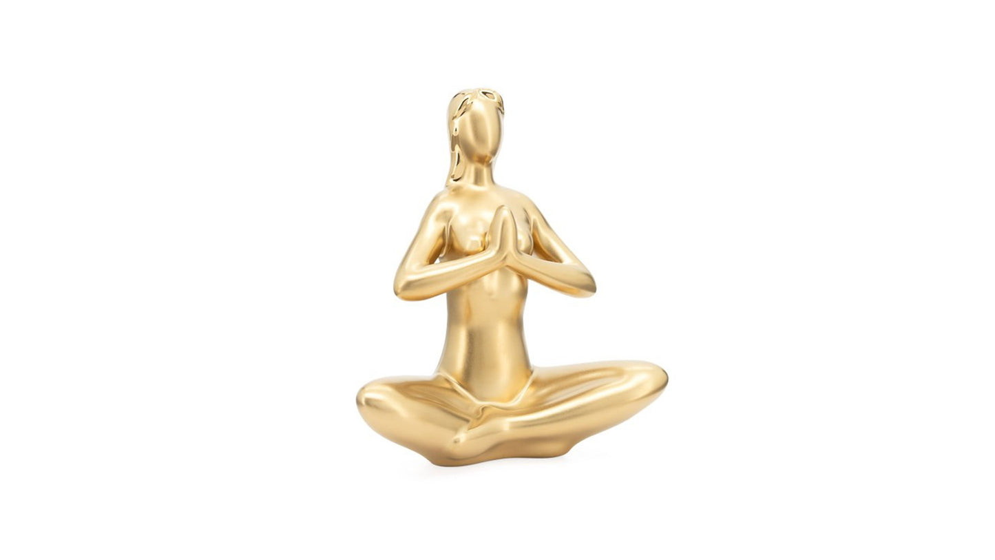 YOGA DECOR SCULPTURE - PRAYING