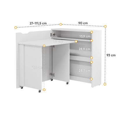 WORK CONCEPT SLIM DESK CW-02 (LEFT SIDE)