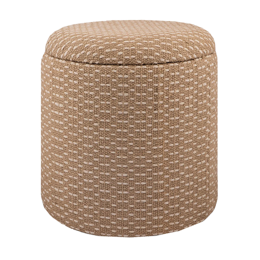 STORAGE OTTOMAN FENNA CAMEL