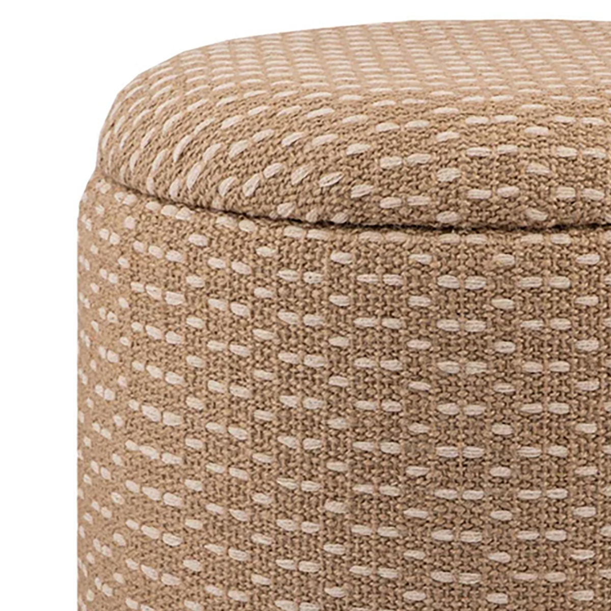 STORAGE OTTOMAN FENNA CAMEL