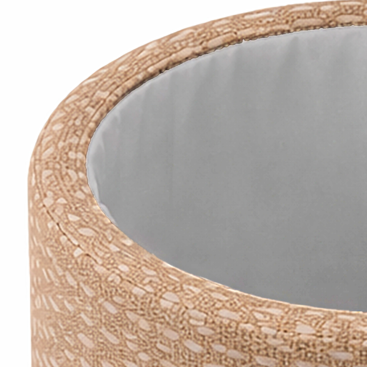 STORAGE OTTOMAN FENNA CAMEL