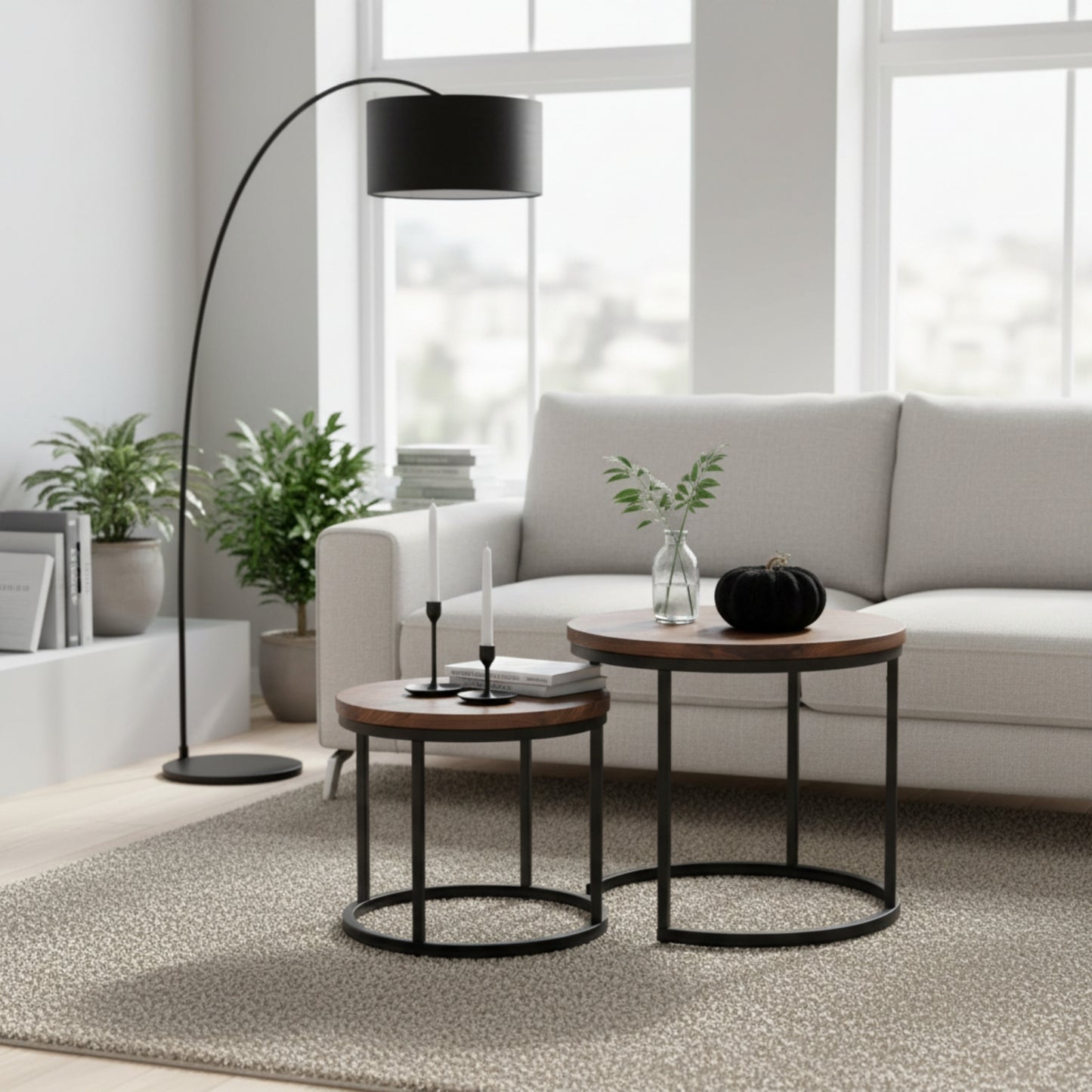 COFFEE TABLE OREO - SET OF TWO