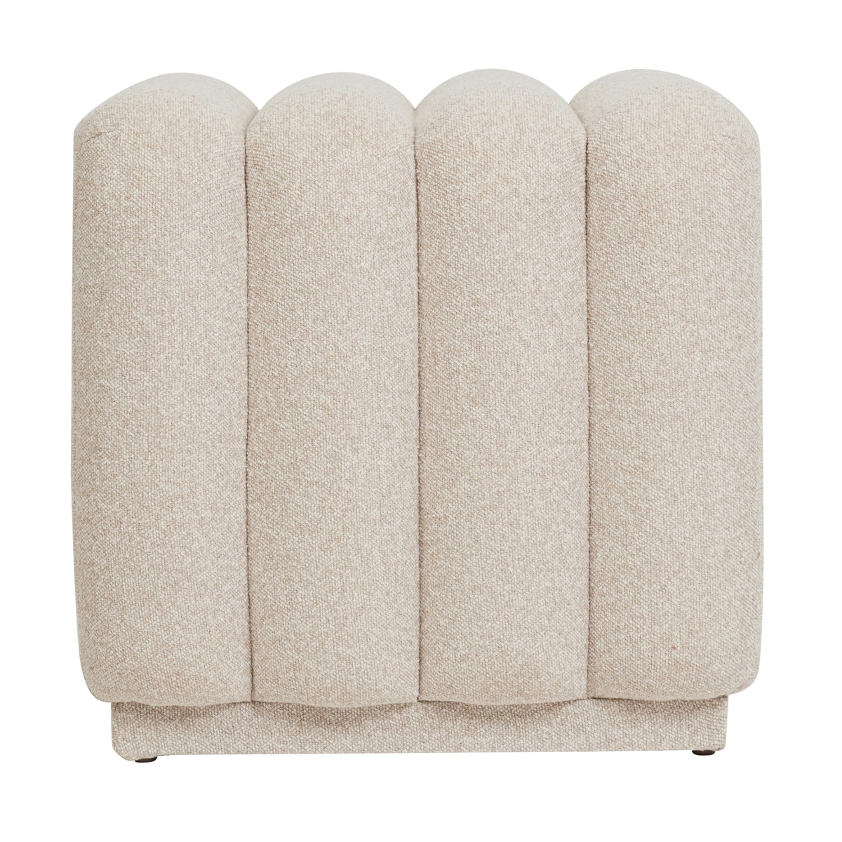POLLO BEIGE SQUARE OTTOMAN