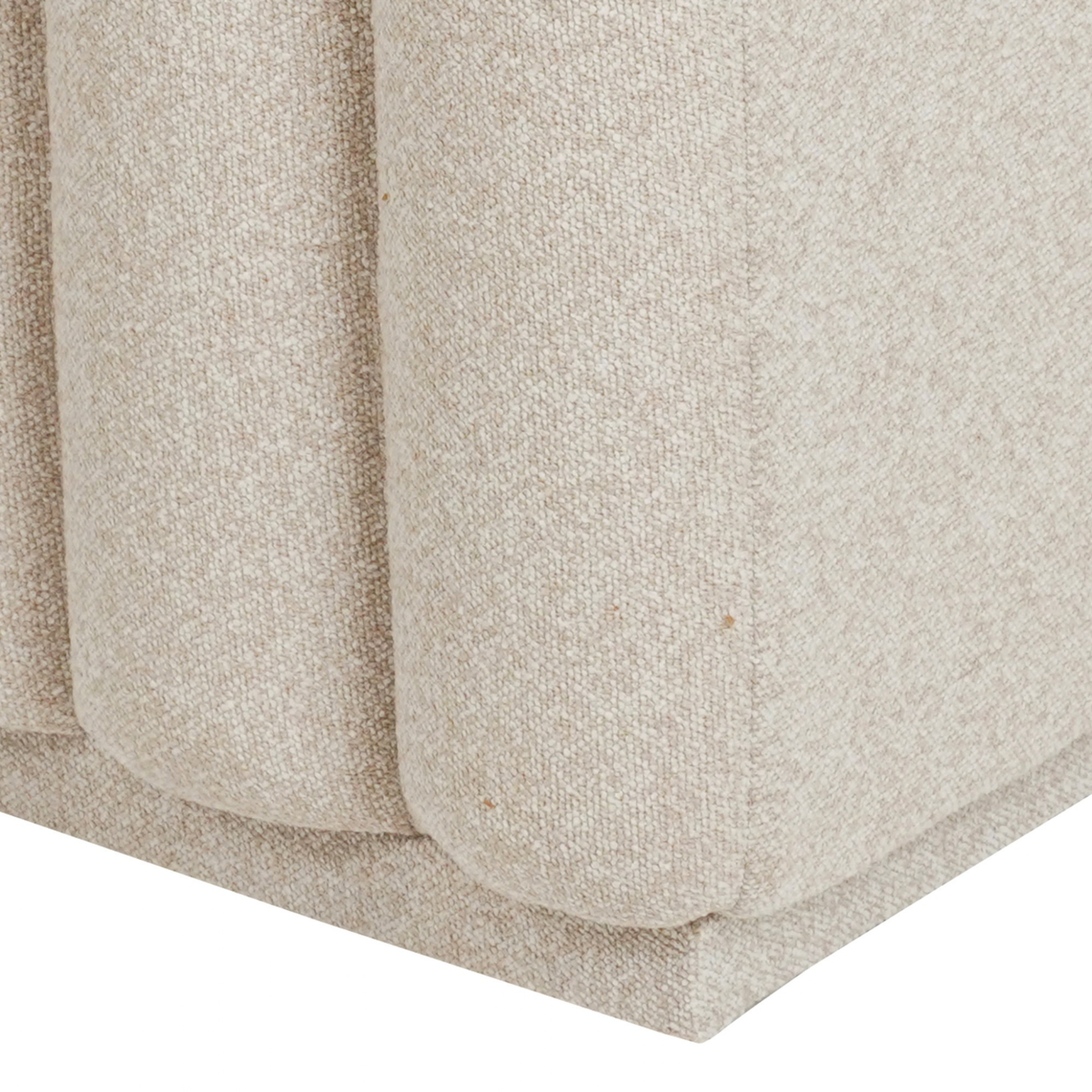 POLLO BEIGE SQUARE OTTOMAN