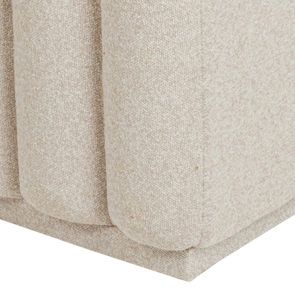 POLLO BEIGE SQUARE OTTOMAN