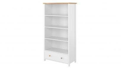  Lenart Bookcase Story SO-02 - Bookcase with bottom drawer