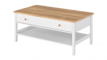  Lenart Coffee Table Story SO-15 - Coffee table with shelf and drawer