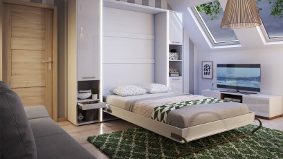  Concept Pro - Murphy Bed CP-01 - Vertical 140x200 - Modern Wall Bed